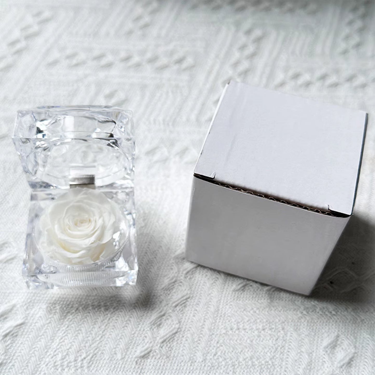 Eternal Rose Preserved Flower Rose Never Withered Rose Gift for Valentine'S Day Birthday and Anniversary with Drawer Gift Box