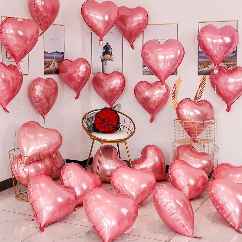 10/50/100Pcs Wedding Decoration Love Balloons Valentine'S Day Romantic Proposal Christmas DIY Birthday Party Ornament Balloons