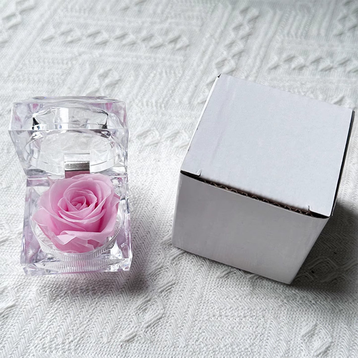 Eternal Rose Preserved Flower Rose Never Withered Rose Gift for Valentine'S Day Birthday and Anniversary with Drawer Gift Box